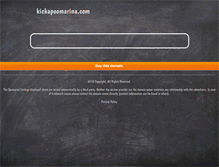 Tablet Screenshot of kickapoomarina.com